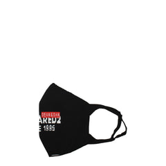 Dsquared² Schwarze Gesichtsmaske aus Polypropylen