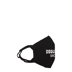 Dsquared² Schwarze Gesichtsmaske aus Polypropylen