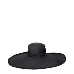 Max Mara Black Paper Sunhat