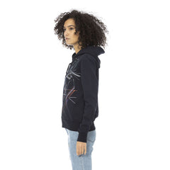 Mr&Mrs Italy Blaues Baumwoll-Sweatshirt für Damen