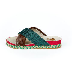 Mr&Mrs Italy Multicolor Dankalia Damen-Sandale