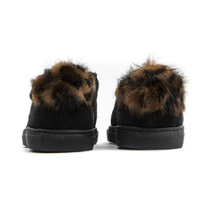 Mr&Mrs Italy Schwarze Leder-Sneaker für Damen