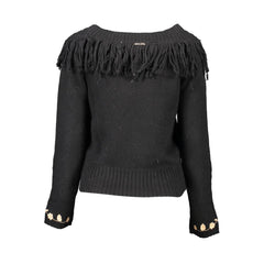 Blugirl Schwarzer Viskose-Damenpullover