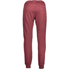 U.S. POLO ASSN. Violette Baumwoll-Sweatpants für Herren