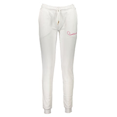 Cavalli Class White Cotton Women's Sweatpant