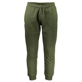 Cavalli Class Green Cotton Pant