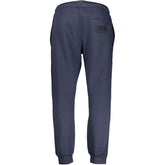Cavalli Class Blue Cotton Pant