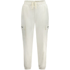 Guess Jeans Weiße Baumwoll-Jogginghose für Damen