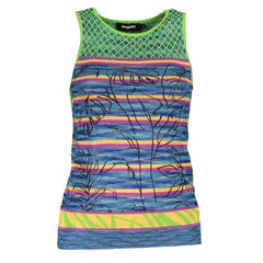 Desigual Grün Viskose Damen Tanktop