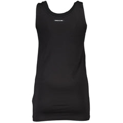 Cavalli Class Schwarzes Baumwoll-Damen-Tanktop