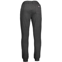 U.S. POLO ASSN. Schwarze Baumwoll-Sweatpants für Herren