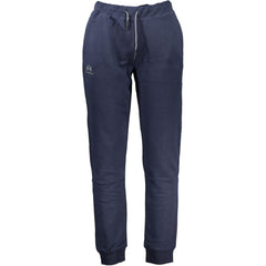 La Martina Blue Cotton Pant