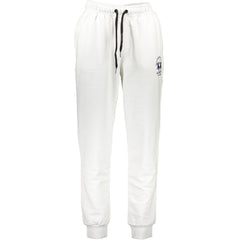 La Martina White Cotton Pant