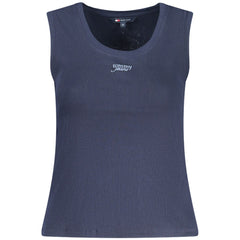 Tommy Hilfiger Blue Cotton Tank Top