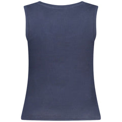 Tommy Hilfiger Blue Cotton Tank Top