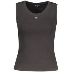 Tommy Hilfiger Schwarzes Baumwoll-Damen-Tanktop