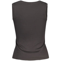 Tommy Hilfiger Schwarzes Baumwoll-Damen-Tanktop