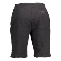 Cavalli Class Black Cotton Men's Sweatpant