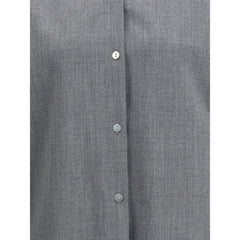 The Latest Gray Wool Oves Aries Shirt