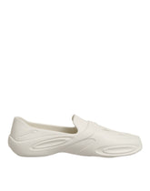 Dolce & Gabbana Weiße Gummisandalen Low Top Sneakers Schuhe