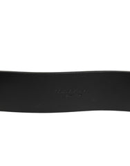 Dolce & Gabbana Brown Classic Gold Metal Logo Buckle Men Belt