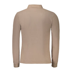 Timberland Marrone Cotton Men Polo Shirt