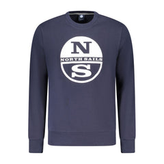 North Sails Blue Cotton Sweatshirt