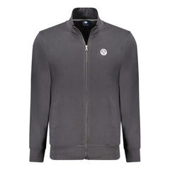 North Sails Schwarzes Baumwoll-Sweatshirt für Herren