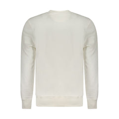 North Sails Bianco Baumwoll-Sweatshirt für Herren