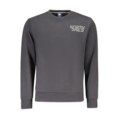 North Sails Schwarzes Baumwoll-Sweatshirt für Herren