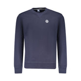 North Sails Blue Cotton Sweatshirt