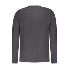 North Sails Black Cotton Men T-Shirt