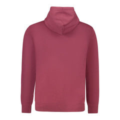 Tommy Hilfiger Rotes Herren-Sweatshirt aus Baumwolle mit Kapuze