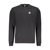 North Sails Black Cotton Sweatshirt