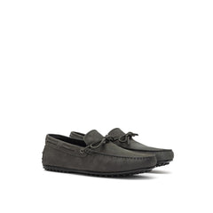 Tod's grauer Mokassin aus Nubukleder