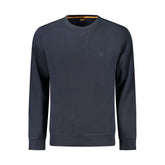 Hugo Boss Blue Cotton Sweatshirt
