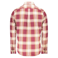 Timberland Herrenhemd aus roter Baumwolle