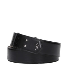 Alaïa Schwarzer Ledergürtel