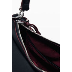 Desigual Nero Poliuretano Donna Borsa