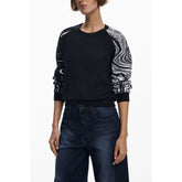 Desigual Black Polyester Women Sweater