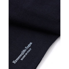 ZEGNA Marineblaue Socken aus Wolle