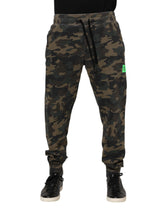 Dolce & Gabbana Multicolor Camouflage Cotton Men Jogger Pants