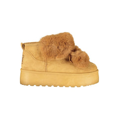 Laura Biagiotti Marrone Poliestere Damen Stiefelette