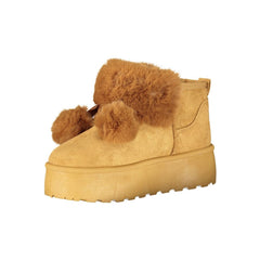Laura Biagiotti Marrone Poliestere Damen Stiefelette
