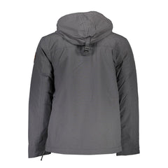 Napapijri Graue Polyamid-Herrenjacke