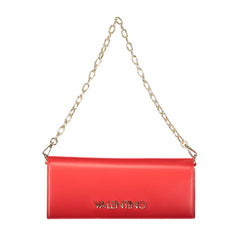 Mario Valentino Rosso Polyurethane Women's Shoulder Bag
