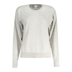 Pepe Jeans Grigio Damenpullover aus Baumwolle