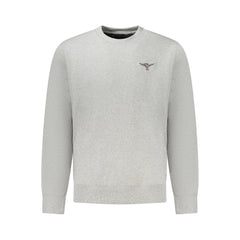 Accademia Militare Gray Cotton Men's Sweater