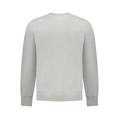 Accademia Militare Gray Cotton Men's Sweater