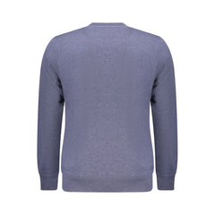 Accademia Militare Blue Recycled Cotton Men Sweatshirt